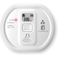 Ei Electronics Kohlenmonoxidmelder 'Ei208D' mit 10-Jahres-Batterie