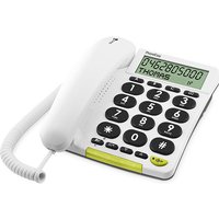 Doro Phone Easy 312Cs Téléphone analogique Blanc Identification de l'appelant