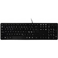 Topbiz Port Designs 900752FR clavier Bureau USB AZERTY Français Noir
