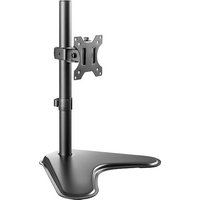 V7 Support de bureau autoportant pour écran simple de 13 à 32", avec fonction d’inclinaison, de rotation et de pivotement, VESA