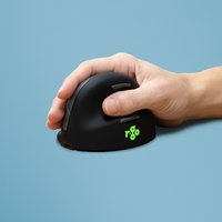 R-Go Tools Souris Ergonomique R-Go HE Break avec logiciel de pause, droiter, grand (longueur de la main 185 mm), bluetooth, noi