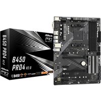 Asrock B450 Pro4 R2.0 AMD B450 Emplacement AM4 ATX