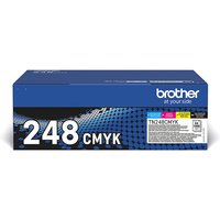 Brother TN-248VAL Cartouche de toner 4 pièce(s) Original Noir, Cyan, Magenta, Jaune