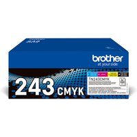 Brother TN-243CMYK - Cartouches de toner originales - Pack 4 toners