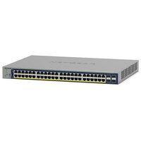 NETGEAR GS728TP Géré L2/L3/L4 Gigabit Ethernet (10/100/1000) Connexion Ethernet, supportant l'alimentation via ce port (PoE) Gri