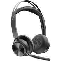 POLY Micro-casque Voyager Focus 2 USB-C-C certifié Microsoft Teams + adaptateur USB-C/A