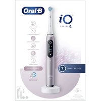 Oral-B iO 9S Adulte Brosse à dents rotative oscillante Rose, Blanc
