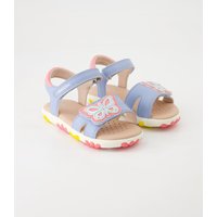 TRETTER Geox Schuhe Sandal Haiti Girl Synthetik Blau Gr 28