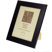 10 x 8 Wide Smooth Matt Black Photo Frames