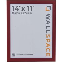 14 x 11 Dark Red Photo Frame