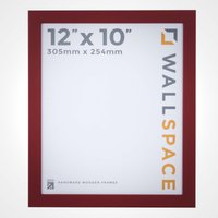 12 x 10 Dark Red Photo Frame