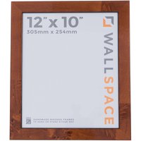 12 x 10 Gloss Walnut Photo Frames