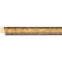 30x23mm Gold/Pewter - LJS Canaletto Moulding