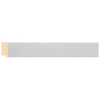 34x20mm Polished Silver - LJE Alum/Wood Moulding