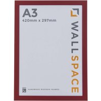 A3 Dark Red Picture Frame