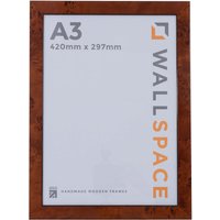 A3 Gloss Walnut Photo Frames
