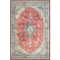 Tiberius Red Heriz Persian washable rug