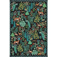 Faunex Green Machine Washable Rug