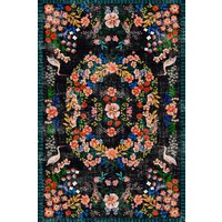 Trivara Neutral Machine Washable Rug