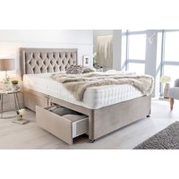 Luxury Pebble Plush Divan Bed Set