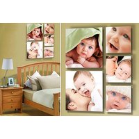 Set of 5 Square Photo Canvases