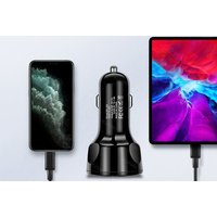 Four-Port USB Car Charger