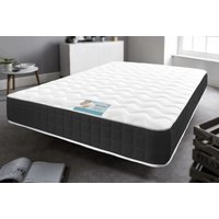 Black Border Memory Foam Sprung Mattress
