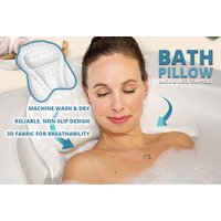Luxury Neck Supporting Bath Pillow