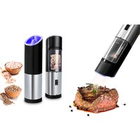 2-in-1 Electric Salt and Pepper Grinder & Mill - 1 or 2