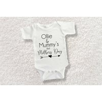 Personalised First Mother's Day Bodysuit