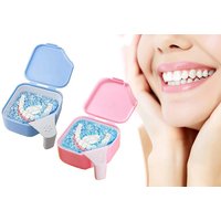 Denture False Teeth Bath Storage Box