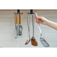 3 Pack Kitchen Utensil Organiser Rack