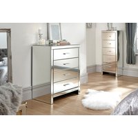 Venetian Mirrored Bedside Table