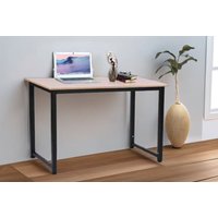 HOMCOM Computer Desk W/ Metal Frame MDF