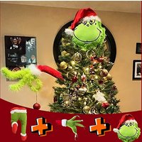 Grinch-Inspired Christmas Tree Decor