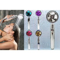 360 Spinning Propeller Turbo Shower Head