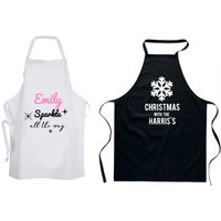 Personalised Christmas Apron