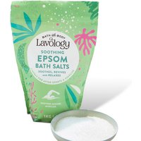 Lavology Bath Salt Bundle - Himalayan, Dead Sea, Magnesium & Epsom - 4 x 1kg - Relaxing Mineral Soak for All Skin Types | Wowcher