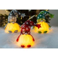 Glowing Gonk Christmas Decoration