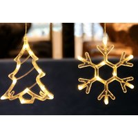 LED Xmas Decorations -2 styles or 2 pack