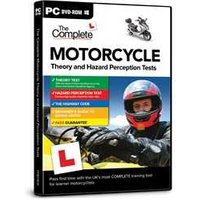 Complete Motorcycle Theory and Hazard Perception Test 2023 DVD Software | Wowcher