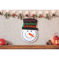 Snowman Countdown to Christmas' Decoration