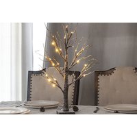 Christmas TableTop Snowy Tree Lights