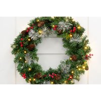 LED Christmas Wreath