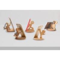 Cute Wooden Mobile Phone Holder