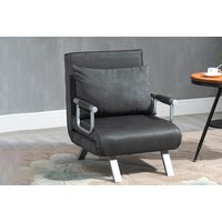 HOMCOM Single Suede Sofa Bed
