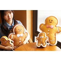 Cute Gingerbread Man Pillow