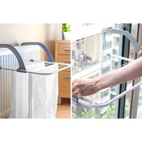 5-Bar Folding Clothes Airer - 3pcs