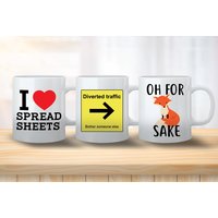 Funny Novelty Quote Mugs