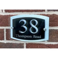 Personalised Curve Door Sign